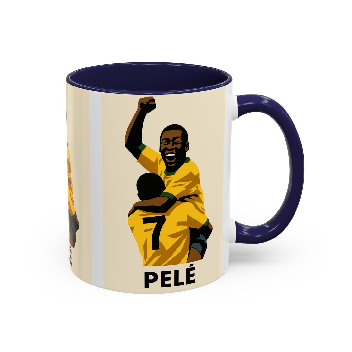Pelé Celebration Coffee Mug - Brazil