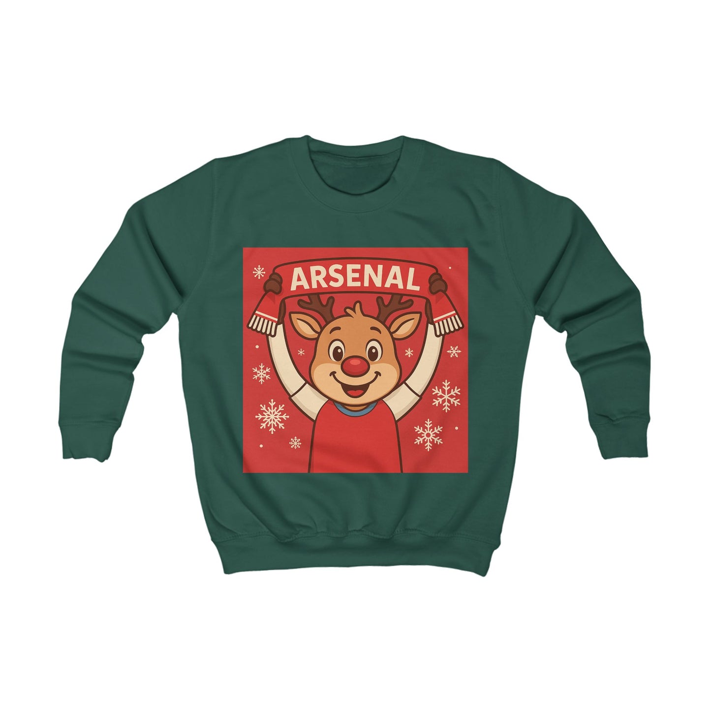 Children’s Arsenal Reindeer Christmas Jumper