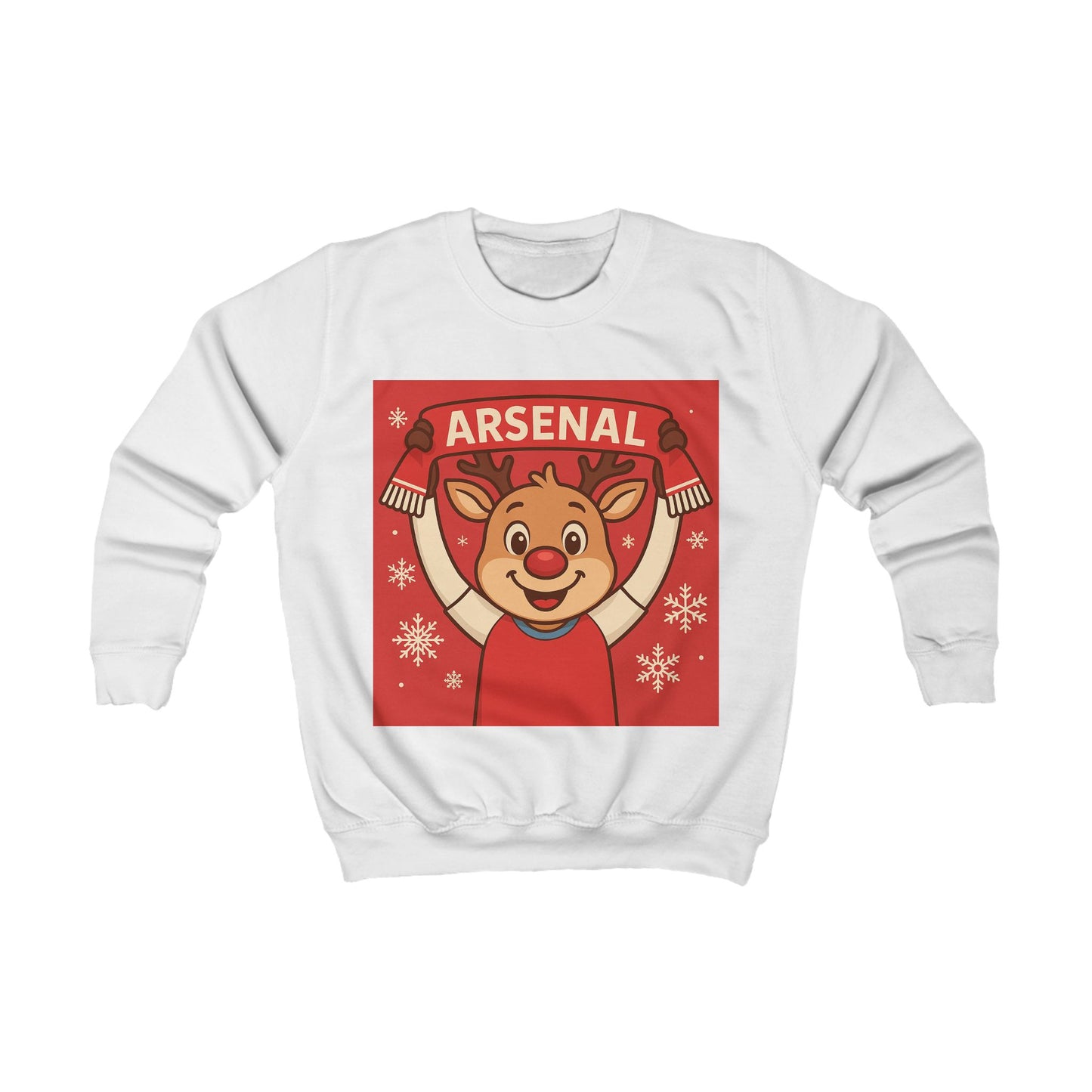 Children’s Arsenal Reindeer Christmas Jumper