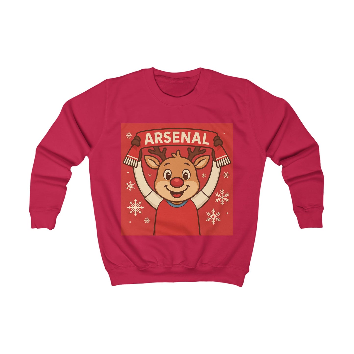 Children’s Arsenal Reindeer Christmas Jumper