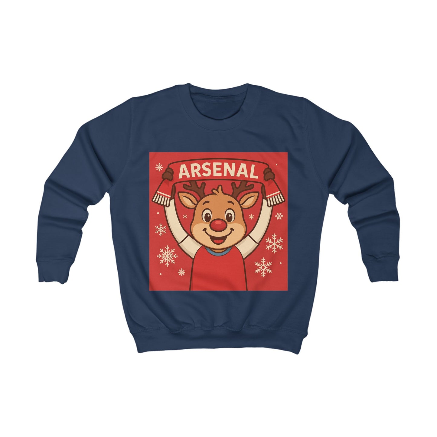 Children’s Arsenal Reindeer Christmas Jumper