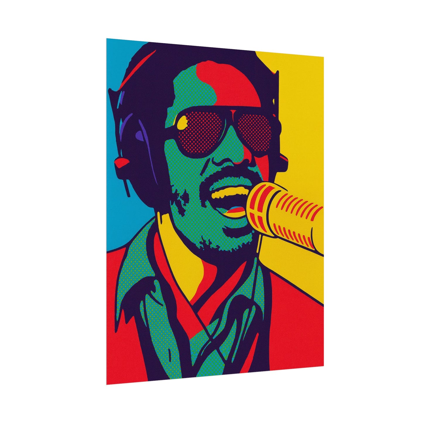 Stevie Wonder Pop Art Poster