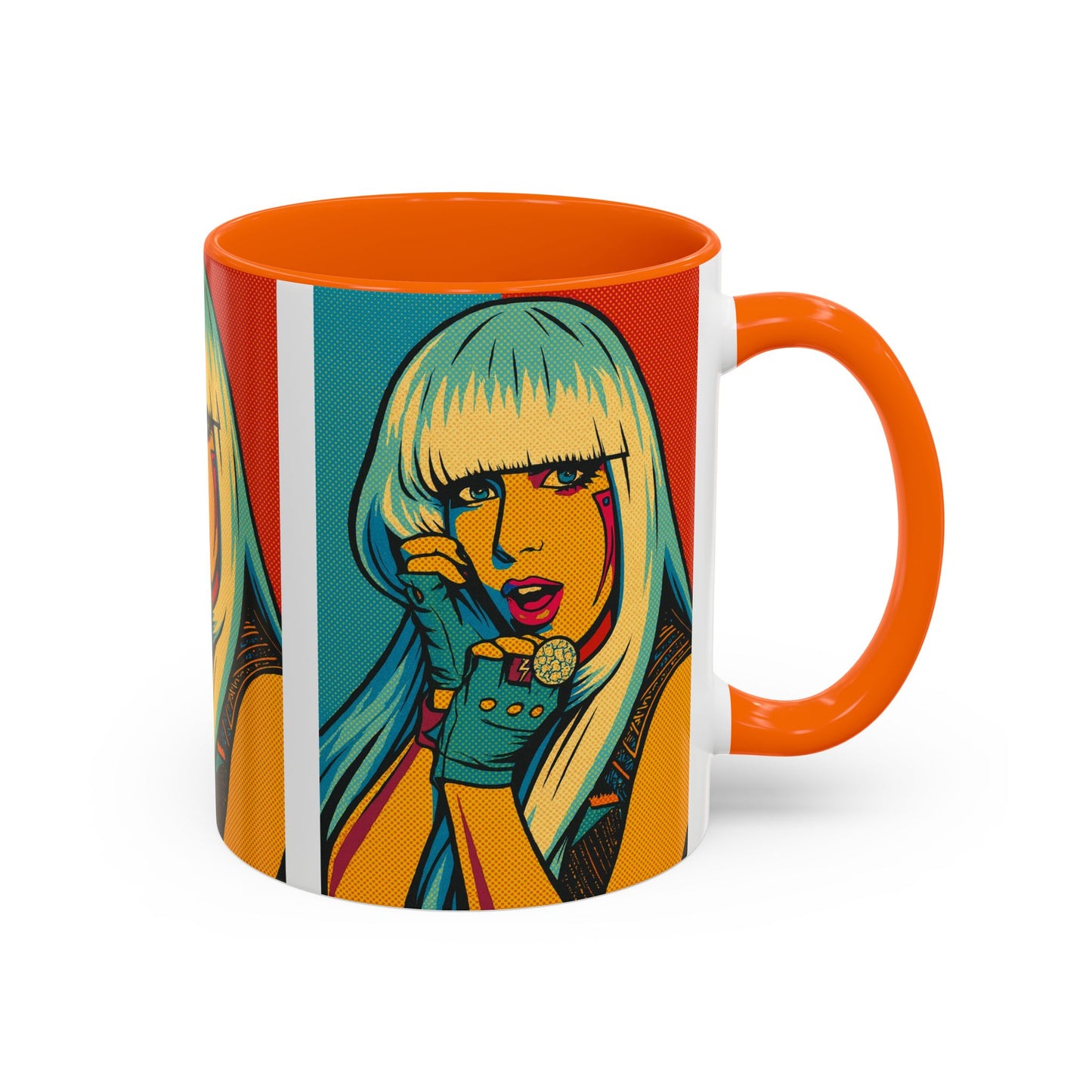 Lady G a g a Pop Art Mug