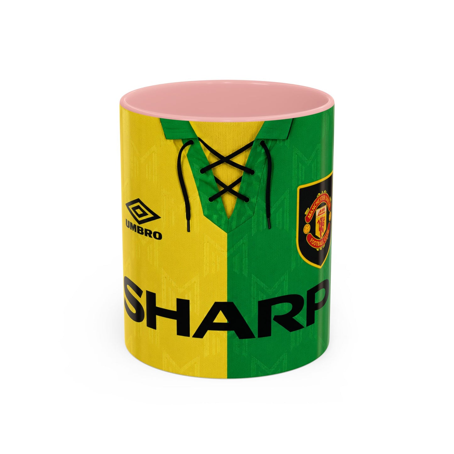 Manchester United 1992-94 Third Shirt Accent Coffee Mug (11, 15oz)