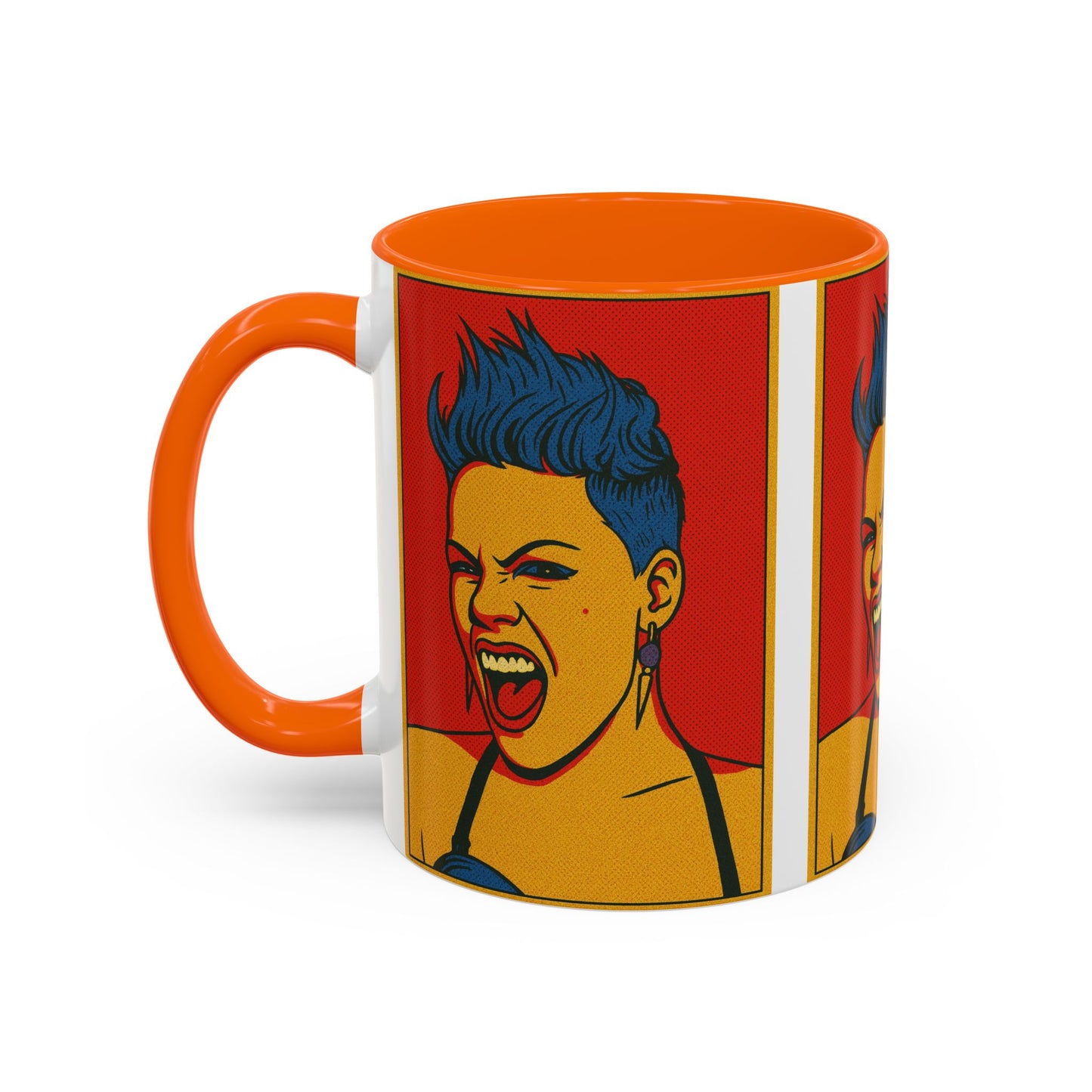 Pink Pop Art Mug
