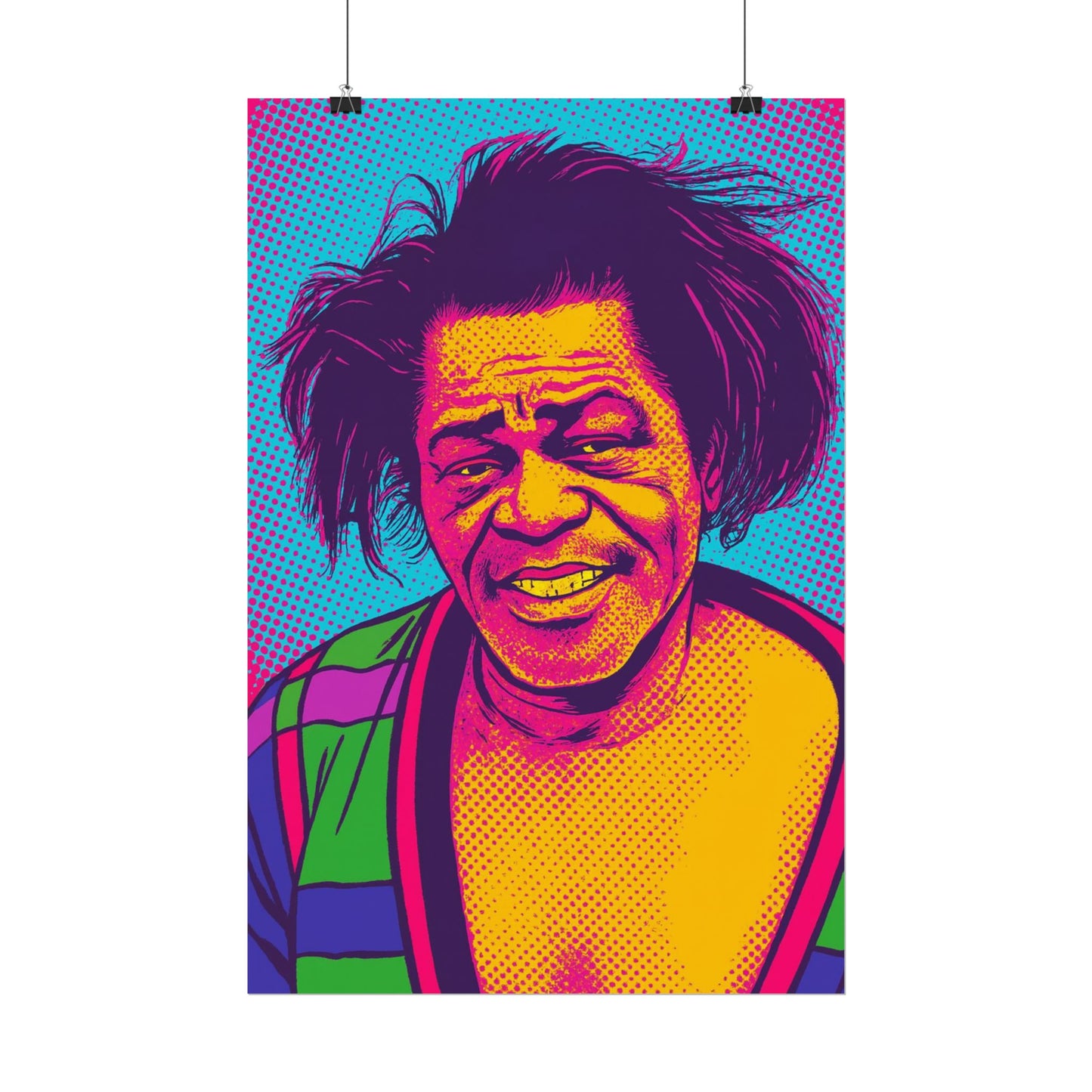 James Brown Pop Art Poster