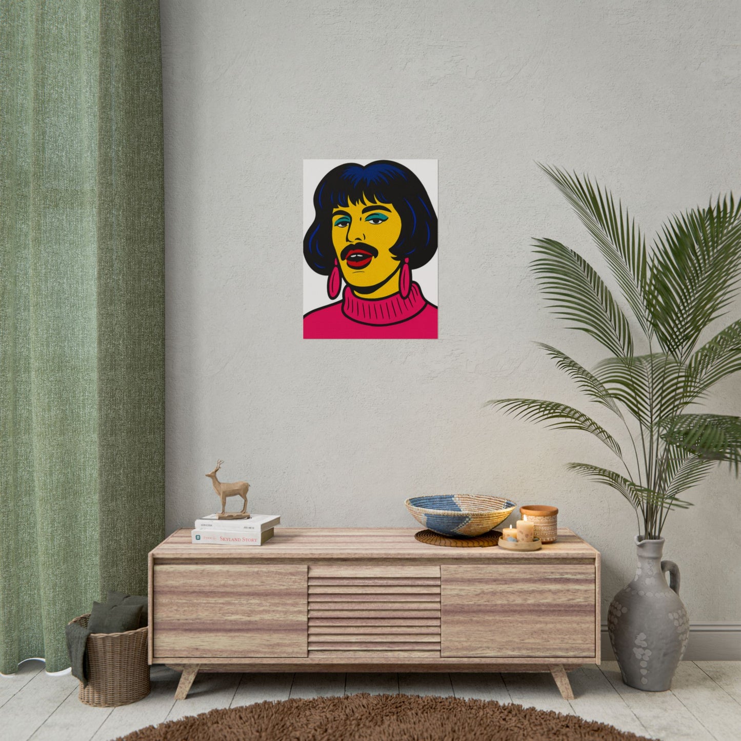 Mercury Pop Art I Want To Break Free Poster