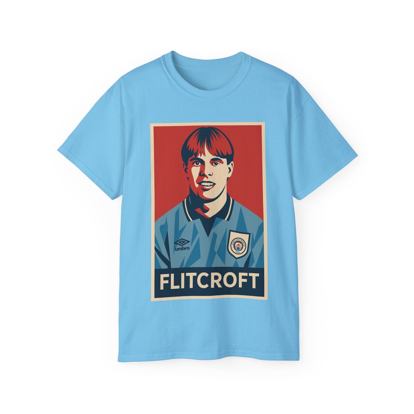 Gary Flitcroft Hope Poster - Manchester City