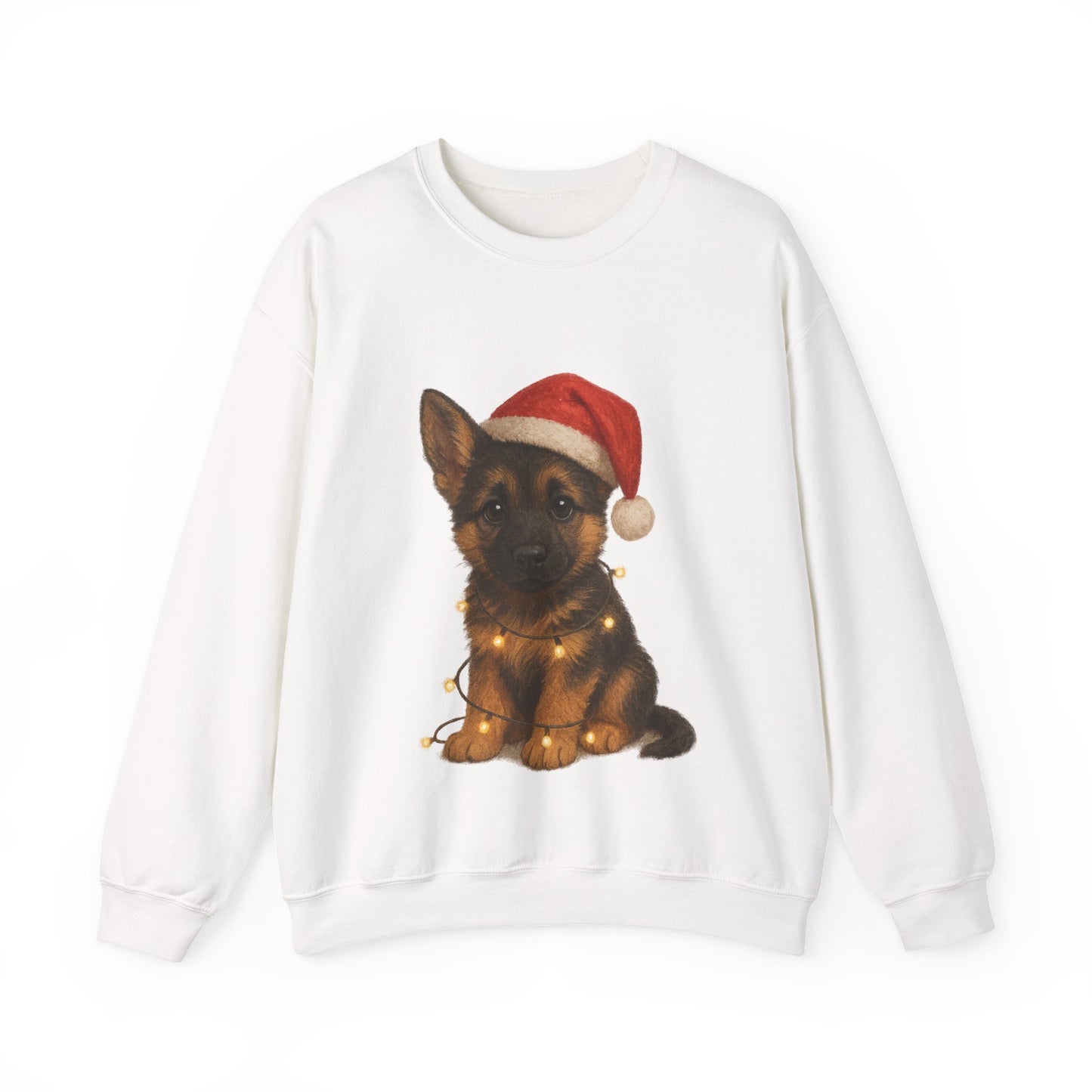 Christmas German Shepherd Puppy Sweatshirt