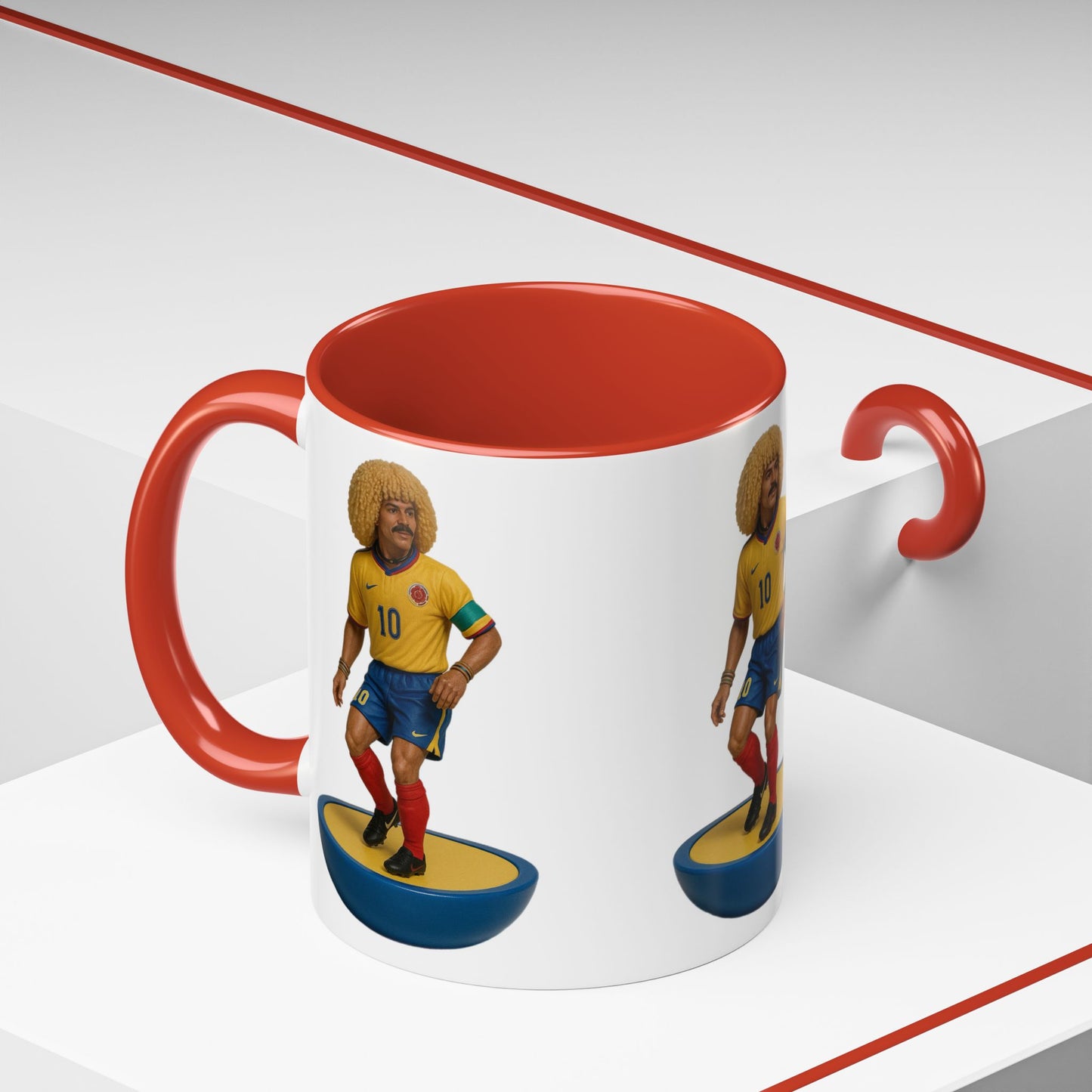 Carlos Valderrama Subbuteo Mug - Colombia