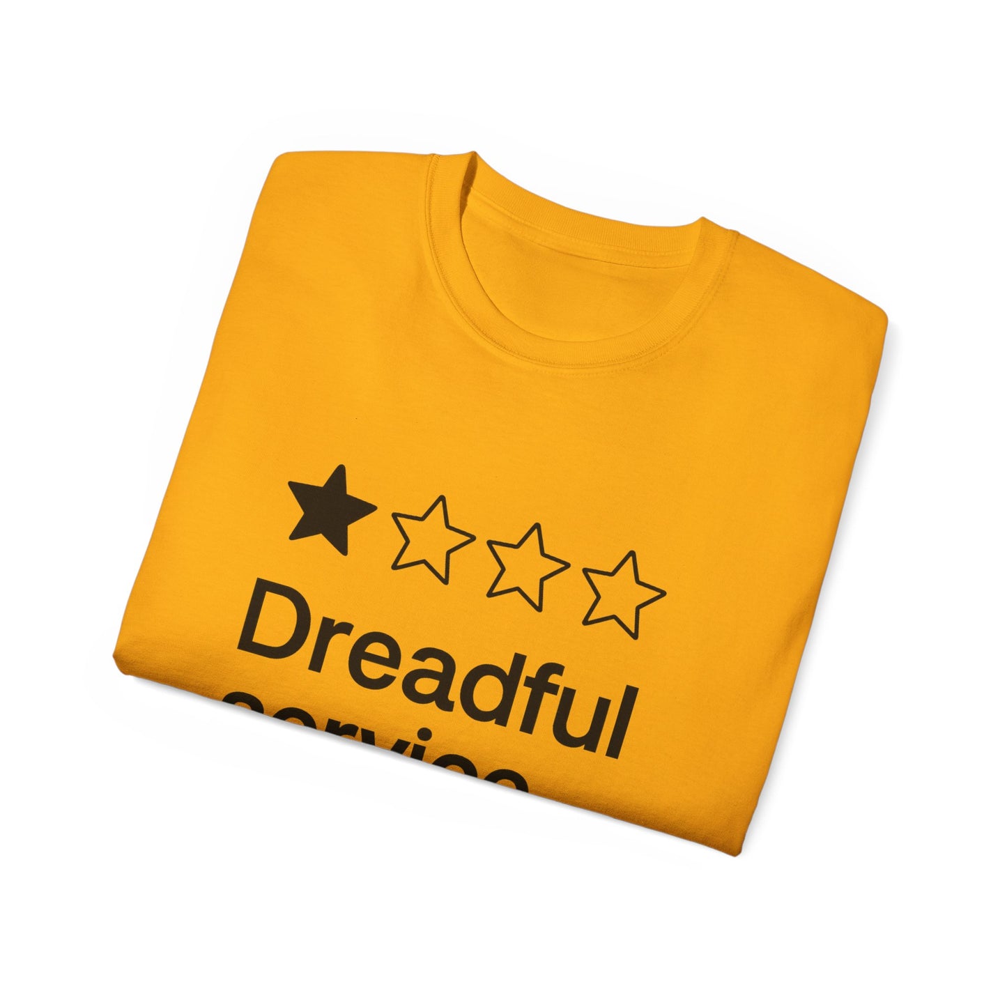 One Star Dreadful Service T-Shirt