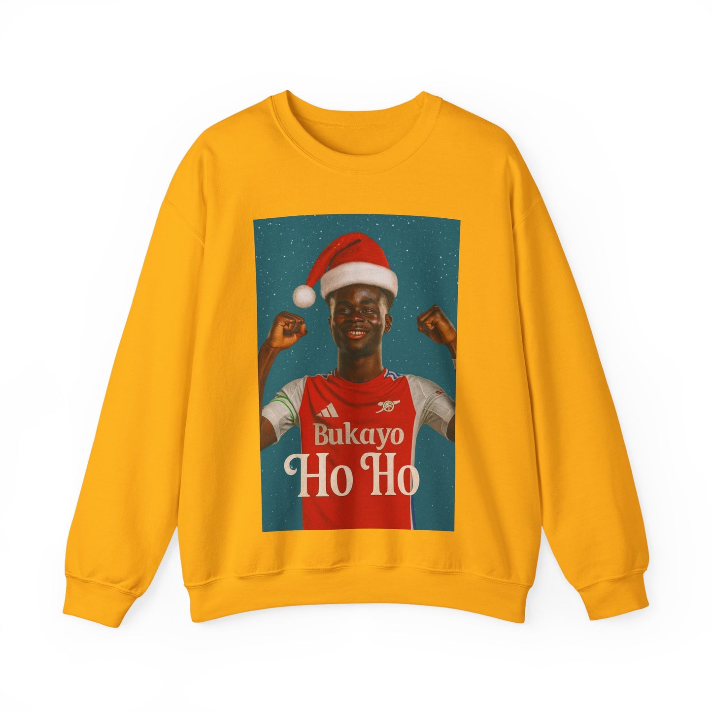 Bukayo Saka Arsenal Christmas Jumper