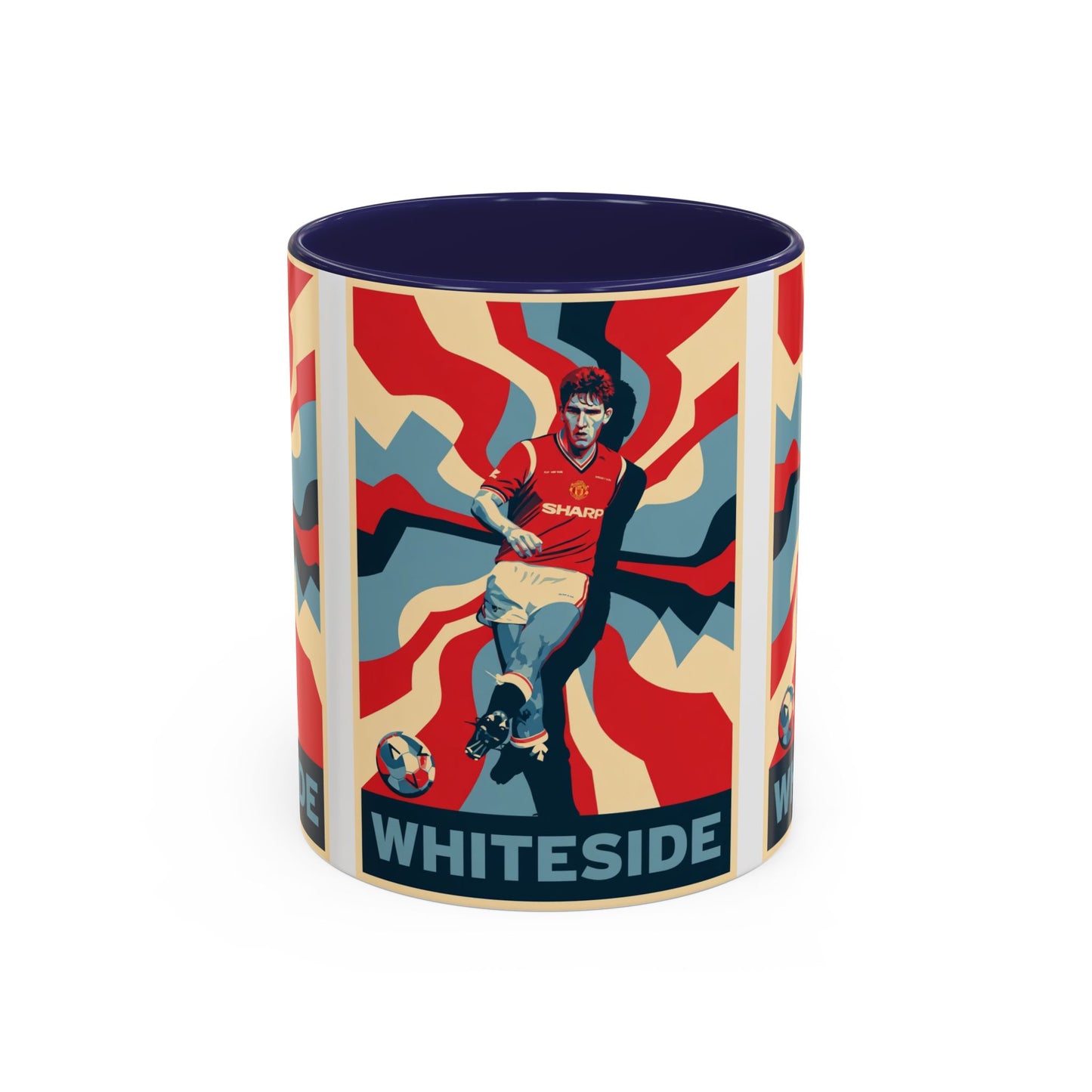 Norman Whiteside Accent Coffee Mug (11, 15oz)