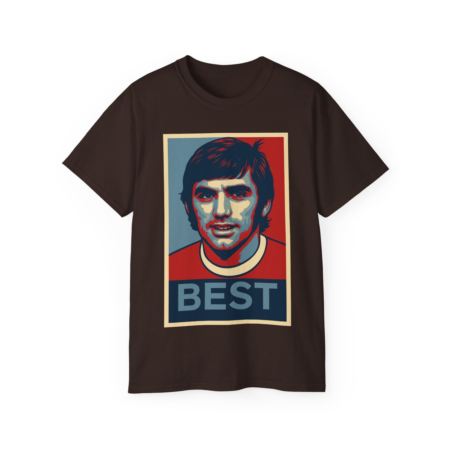 George Best Hope Poster T-Shirt - Manchester United