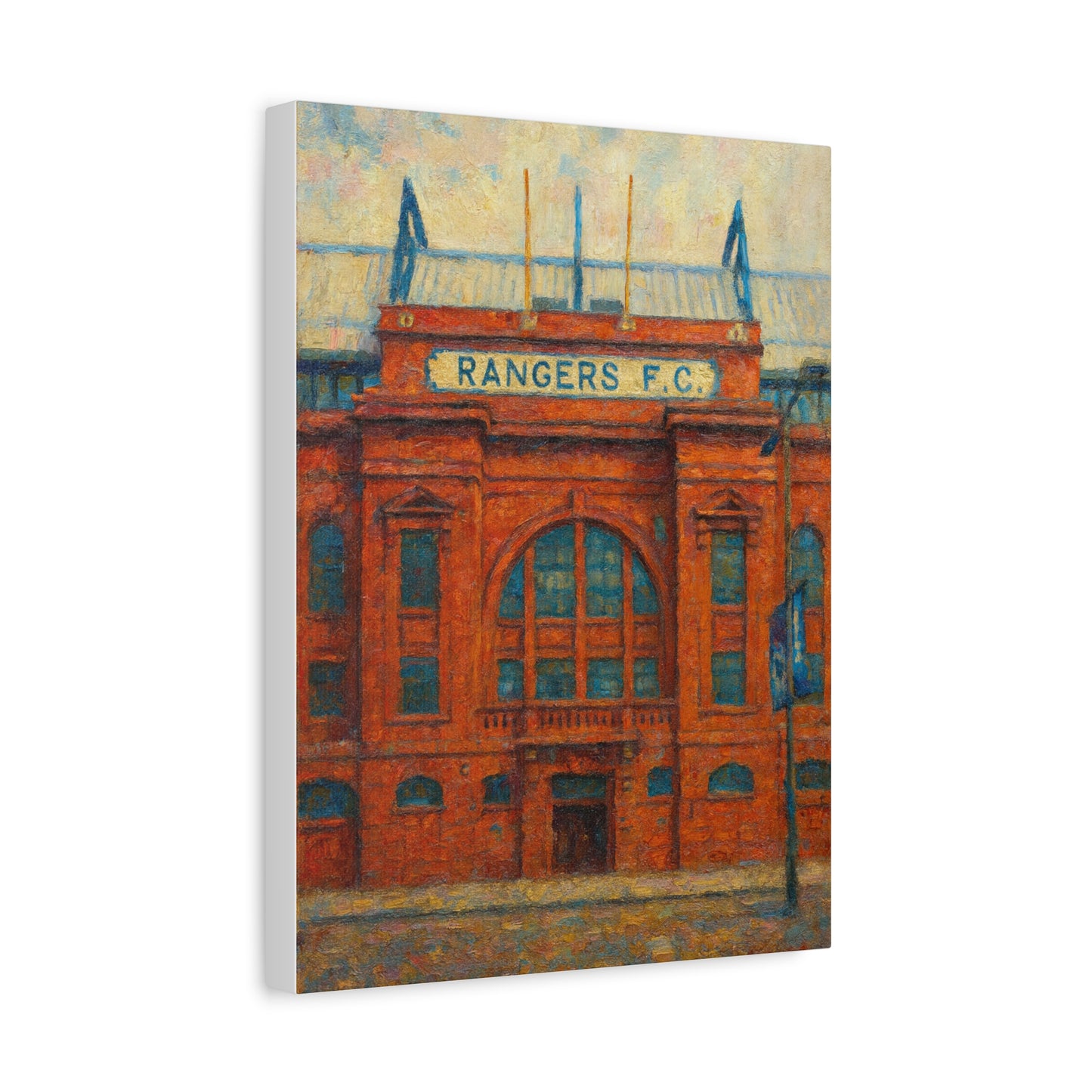 Ibrox Stadium Rangers FC Canvas Wall Art
