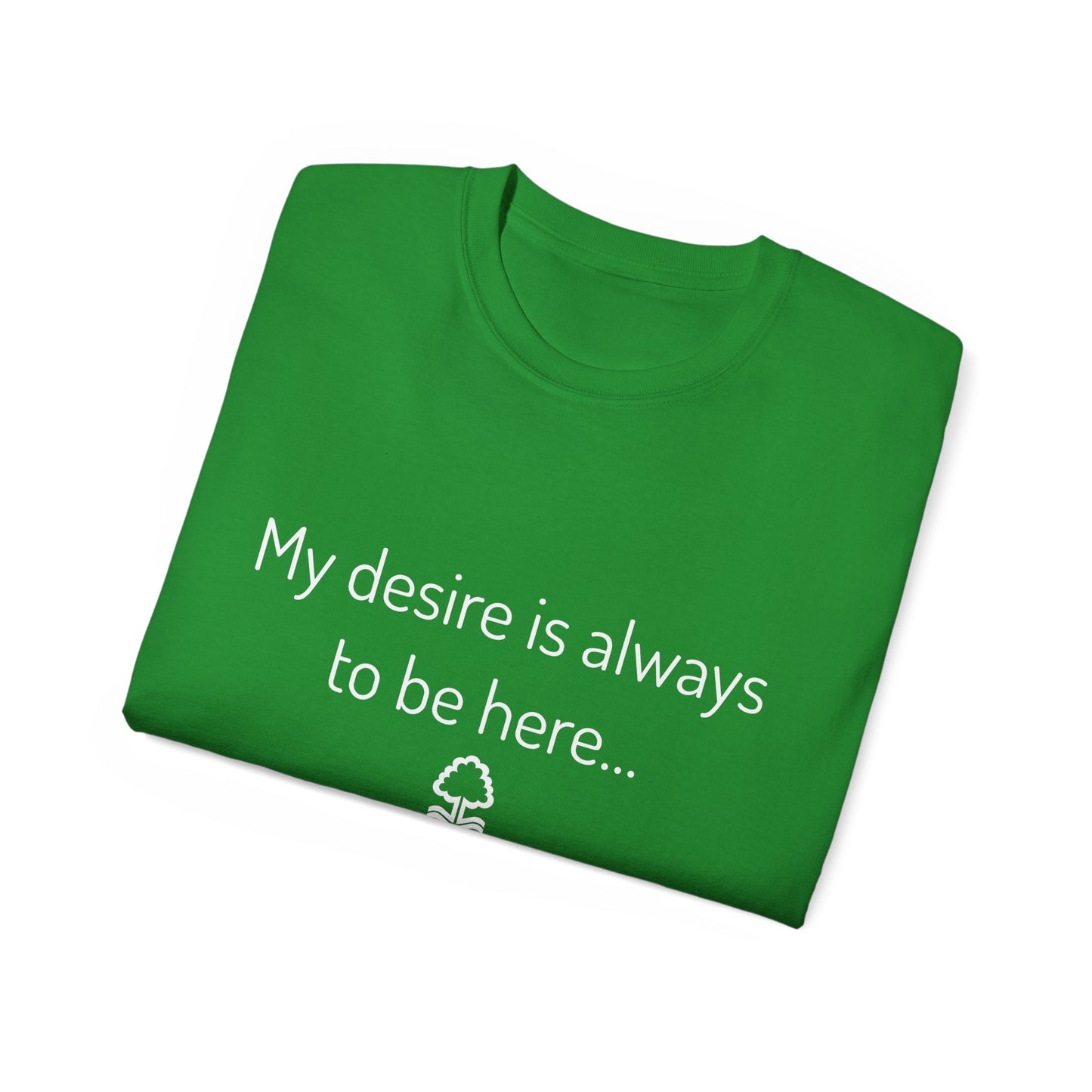 My Desire Is Always to Be Here Nottingham Forest T-Shirt