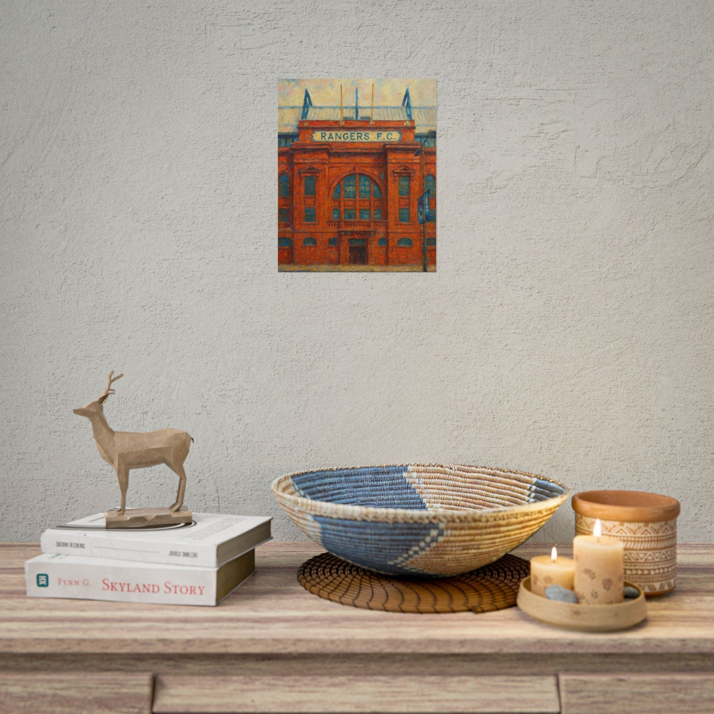 Ibrox Stadium Rangers FC Rolled Posters