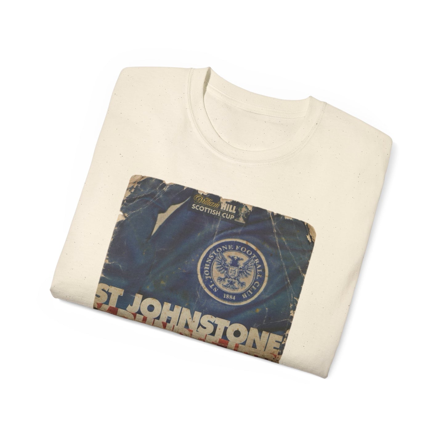 2014 Scottish Challenge Cup Final Dundee United St Johnstone Programme Poster Unisex Ultra Cotton Tee