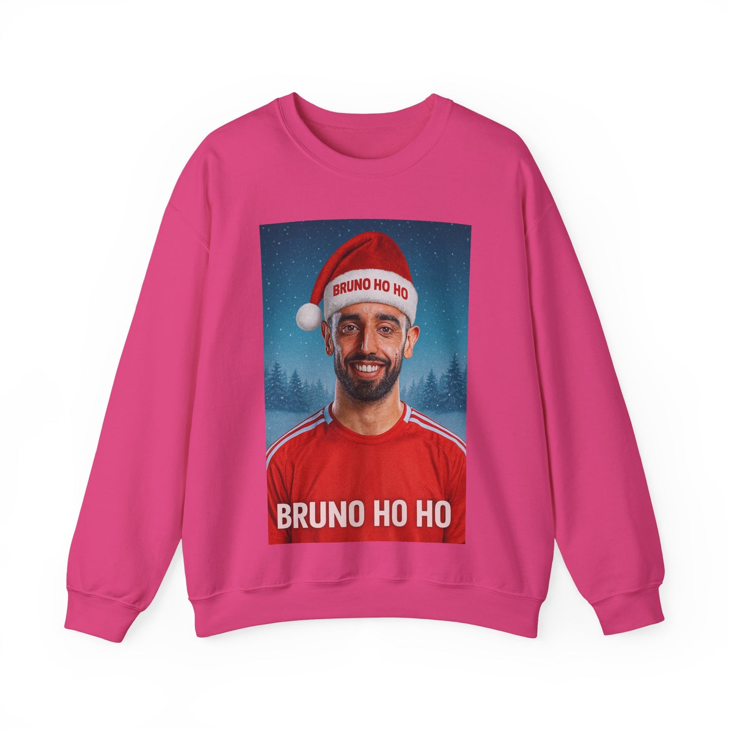Bruno Ho Ho Ho Bruno Fernandes Manchester United Christmas Jumper