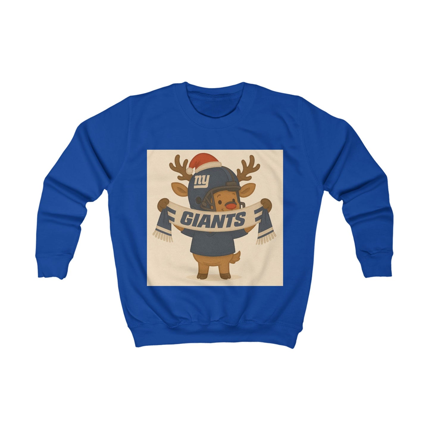 Kids New York Giants Christmas Sweatshirt
