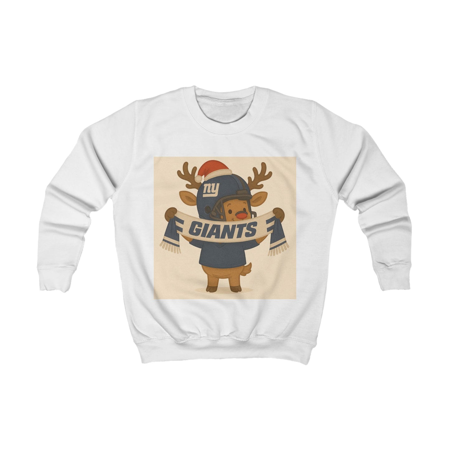 Kids New York Giants Christmas Sweatshirt