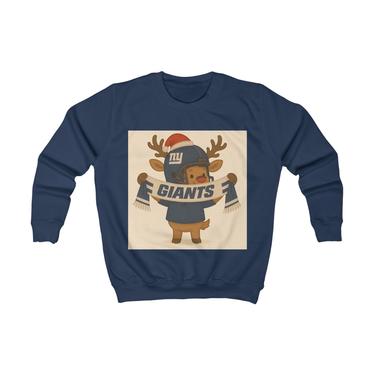Kids New York Giants Christmas Sweatshirt