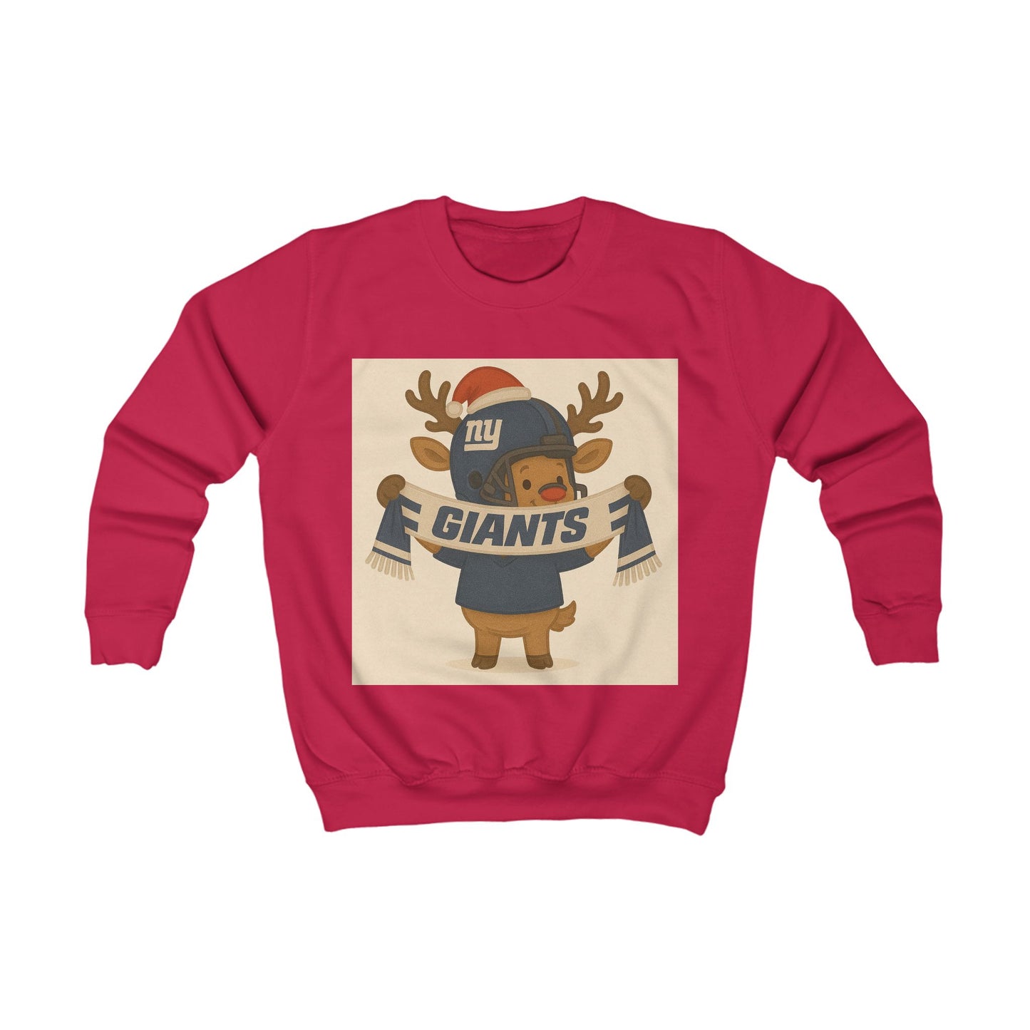 Kids New York Giants Christmas Sweatshirt