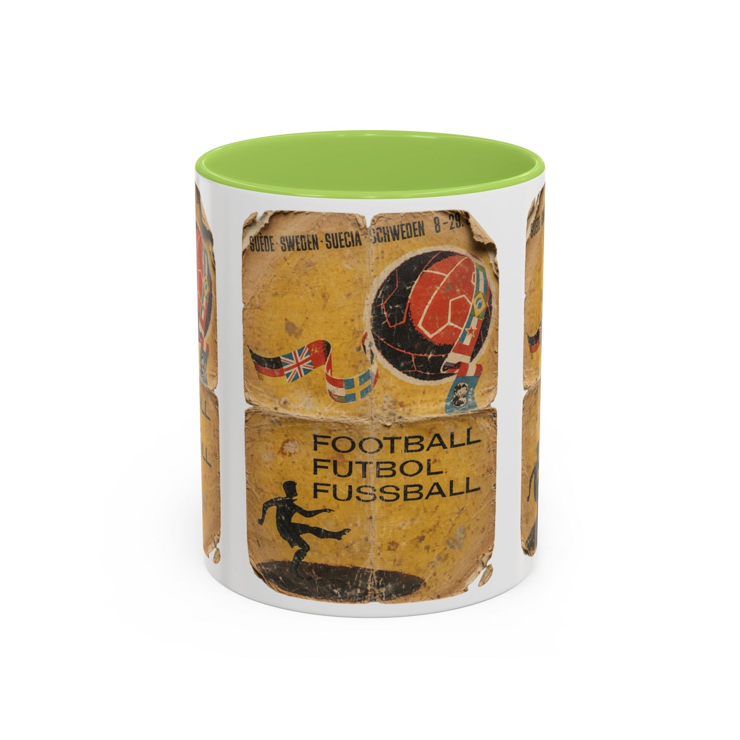 Sweden 58 World Cup Poster Coffee Mug (11, 15oz)