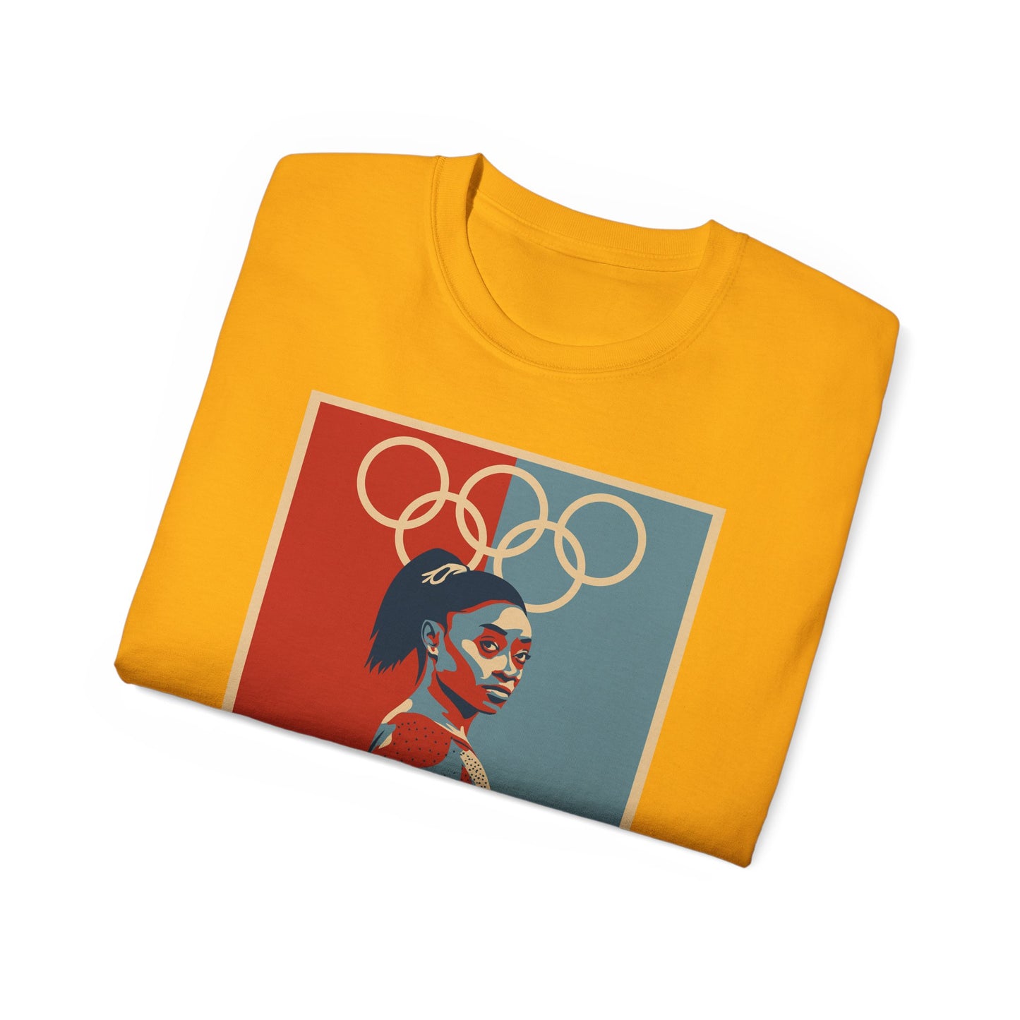 Simone Biles Olympic Rings T-Shirt