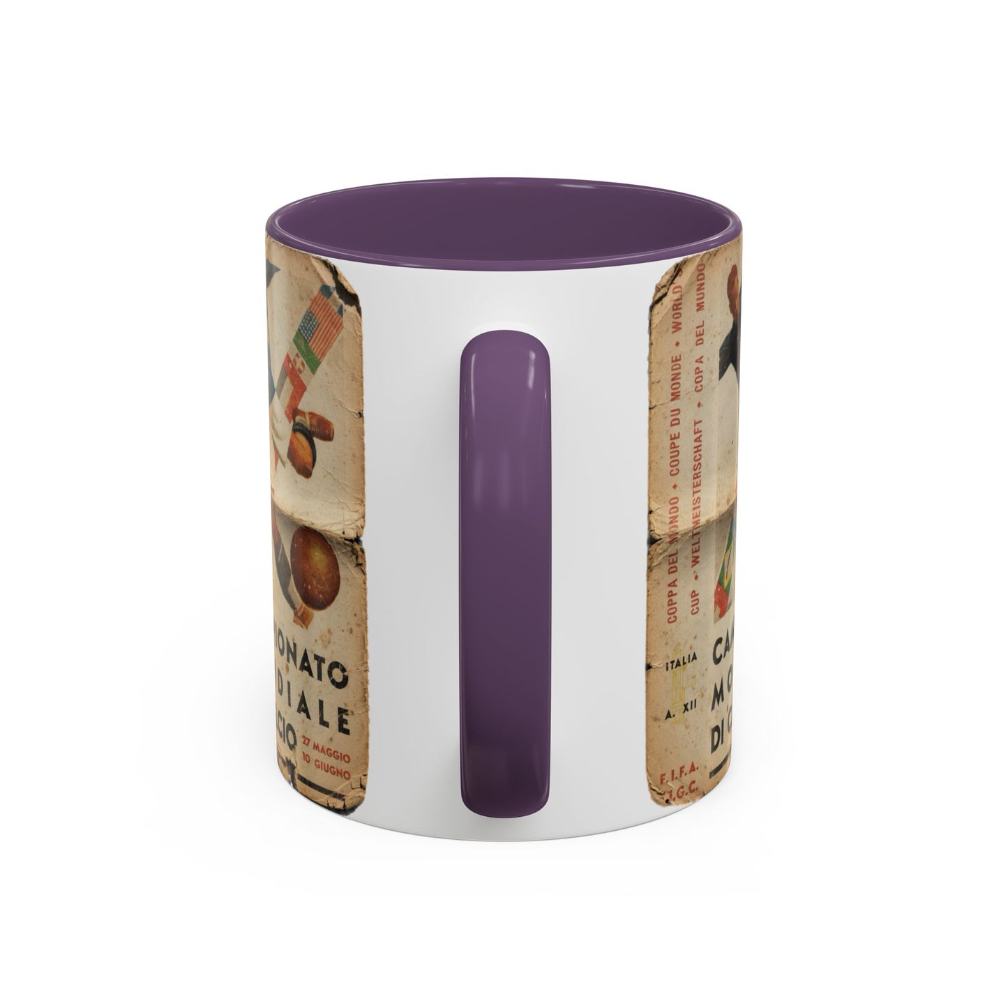 Italy 1934 World Cup Poster Coffee Mug (11, 15oz)