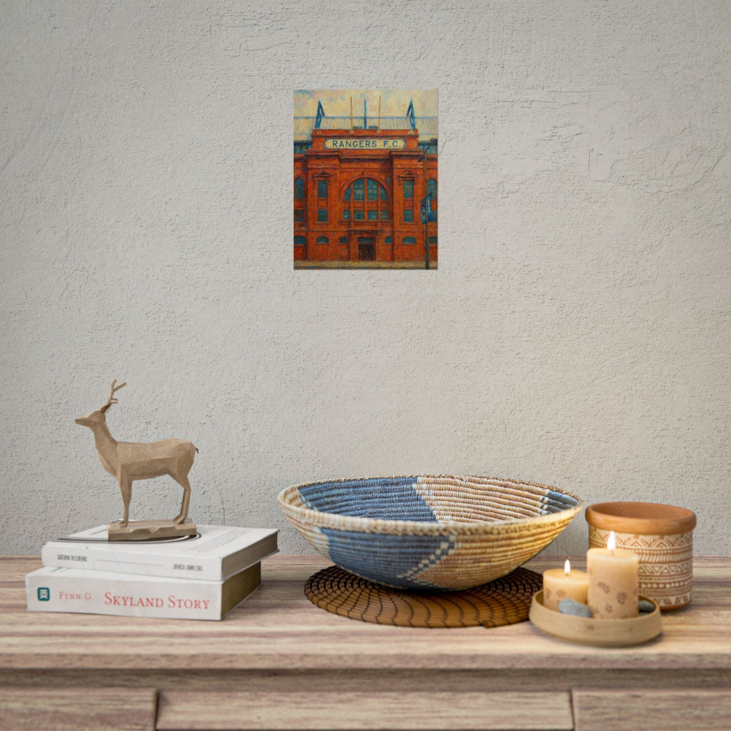 Ibrox Stadium Rangers FC Rolled Posters