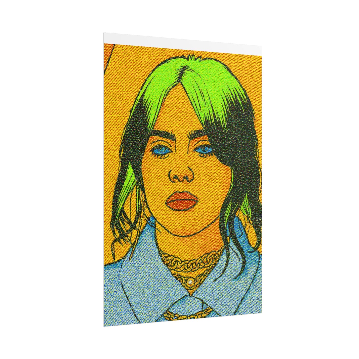 Billie Pop Art Poster