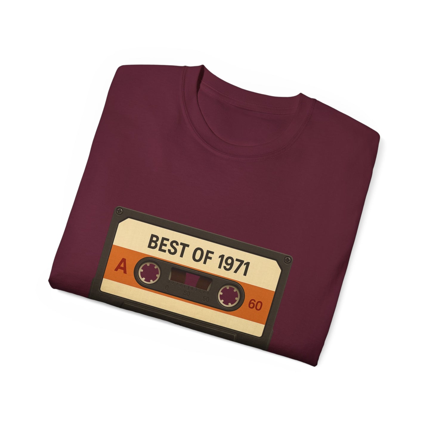 Retro Cassette Tape Best of 1971 T-Shirt