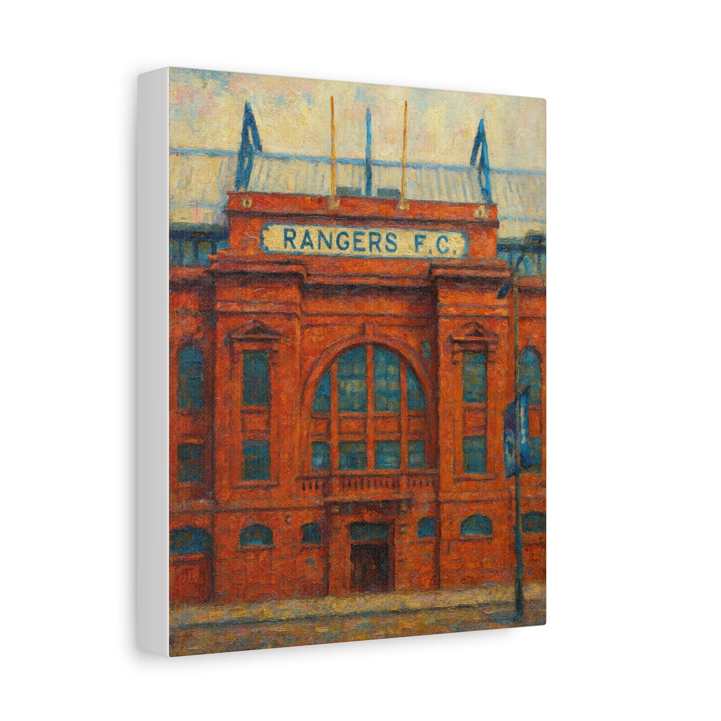 Ibrox Stadium Rangers FC Canvas Wall Art