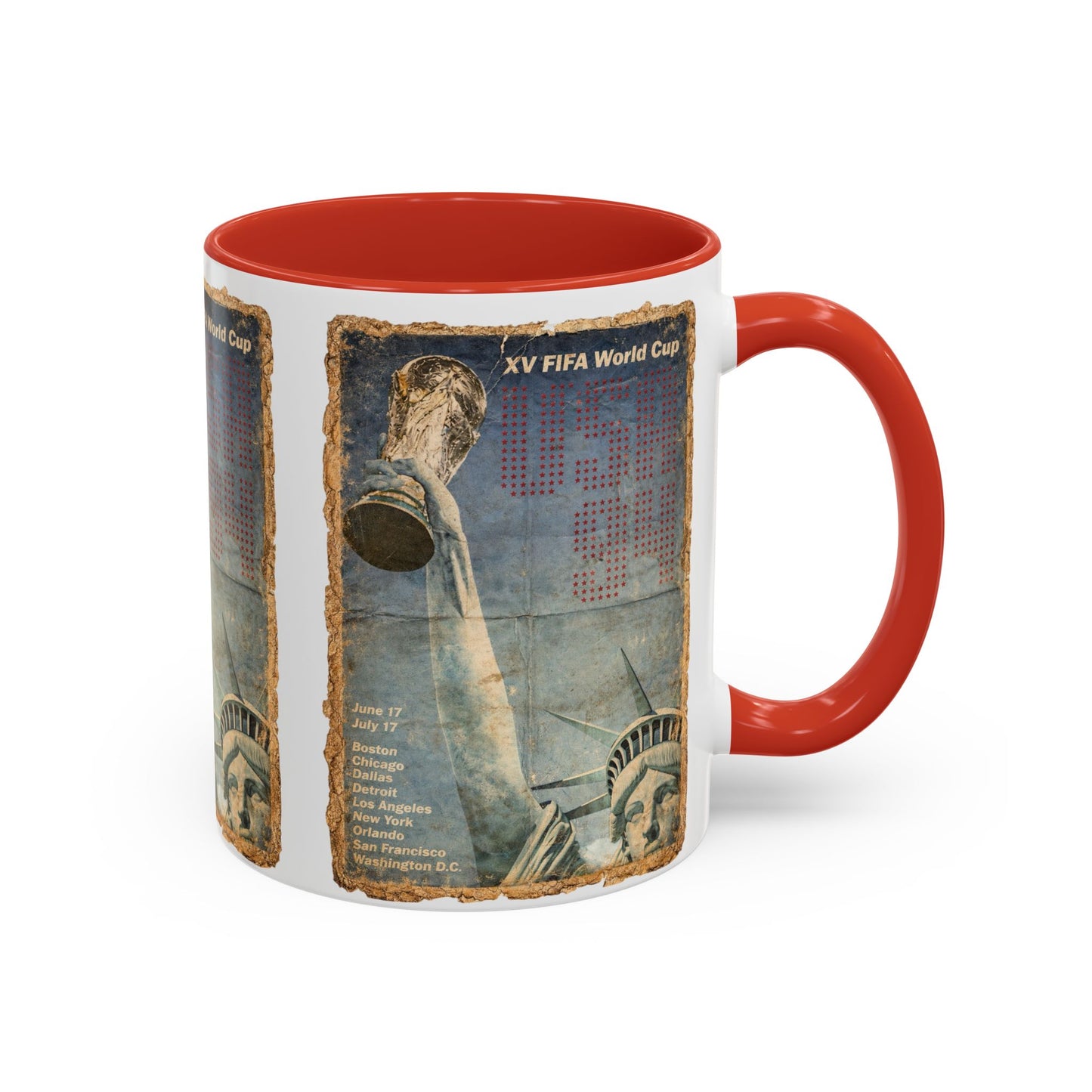 USA 94 World Cup Liberty Poster Coffee Mug (11, 15oz)