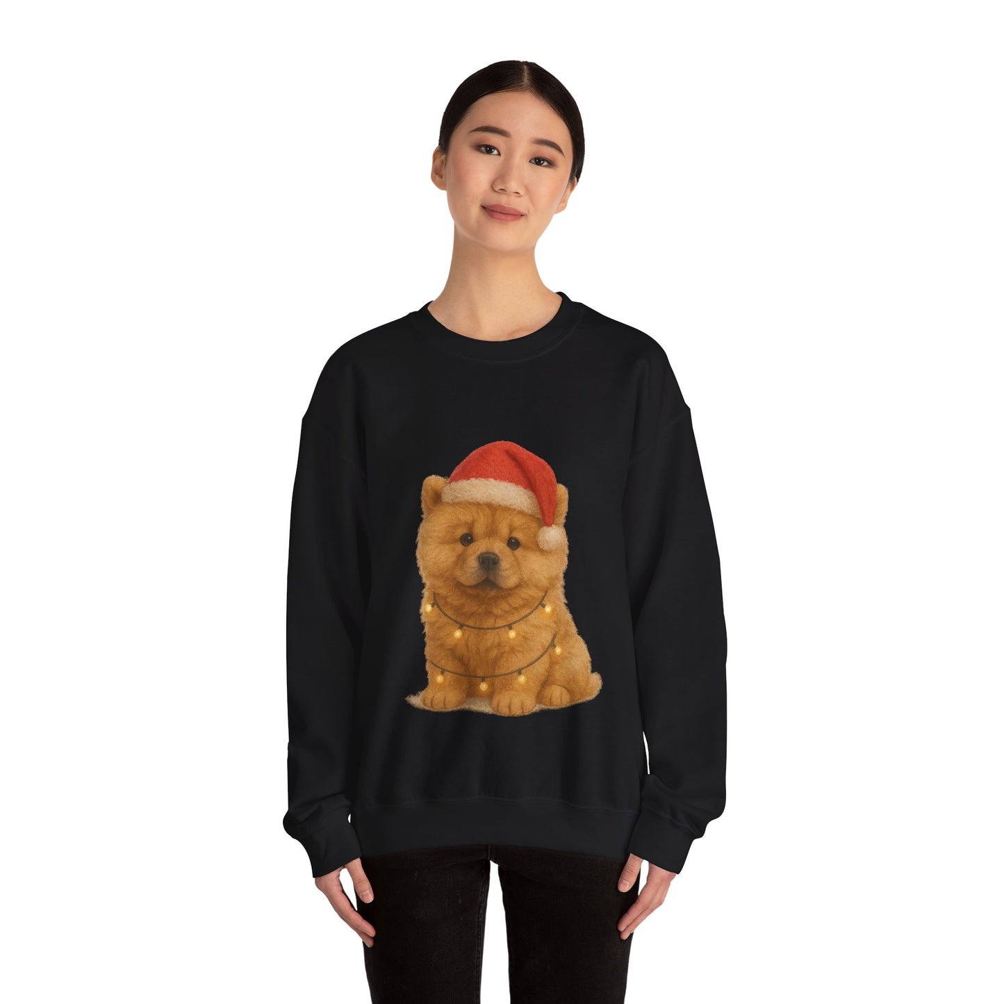 Chow Chow Puppy Christmas Jumper
