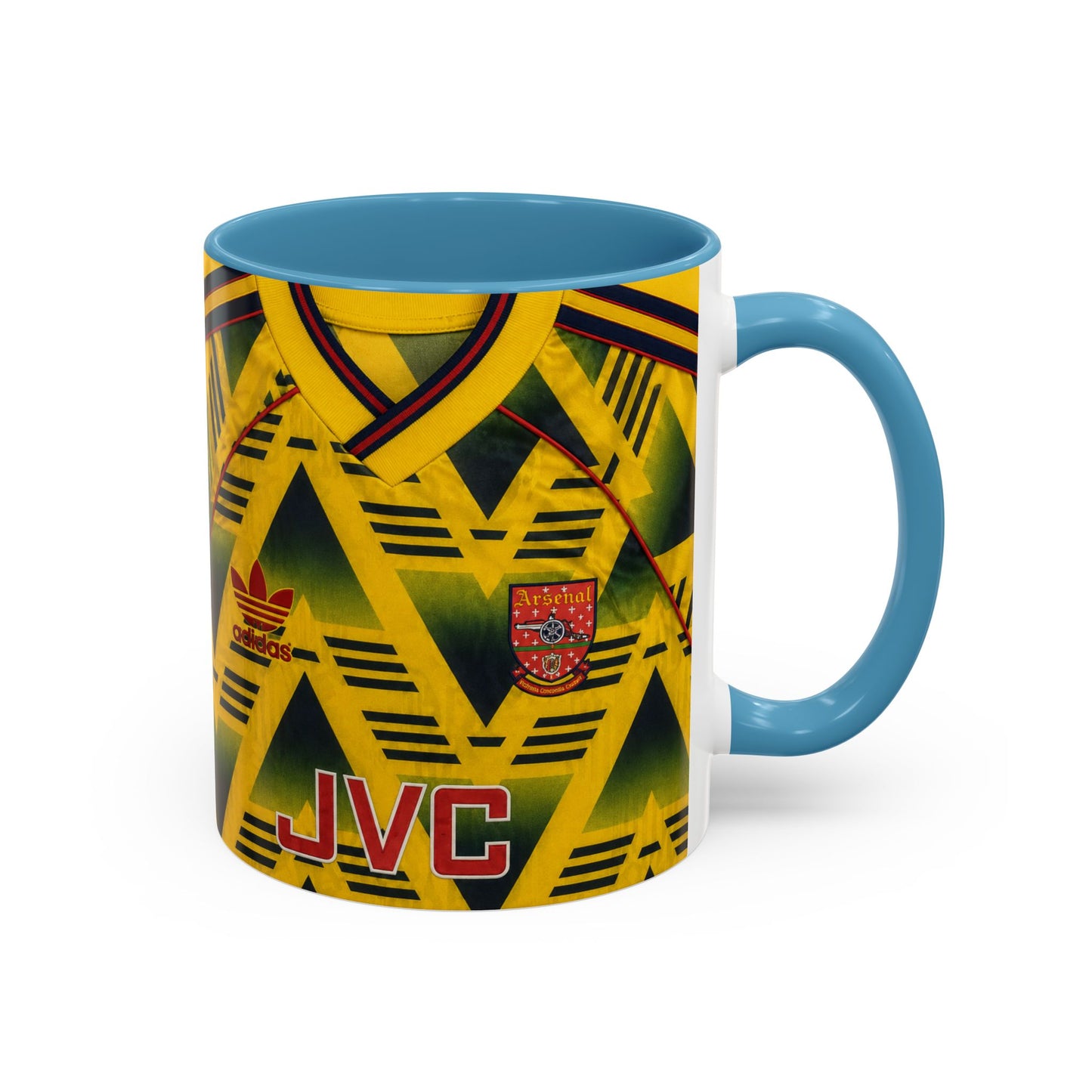 Arsenal Away Bruised Banana Shirt Accent Coffee Mug (11, 15oz)