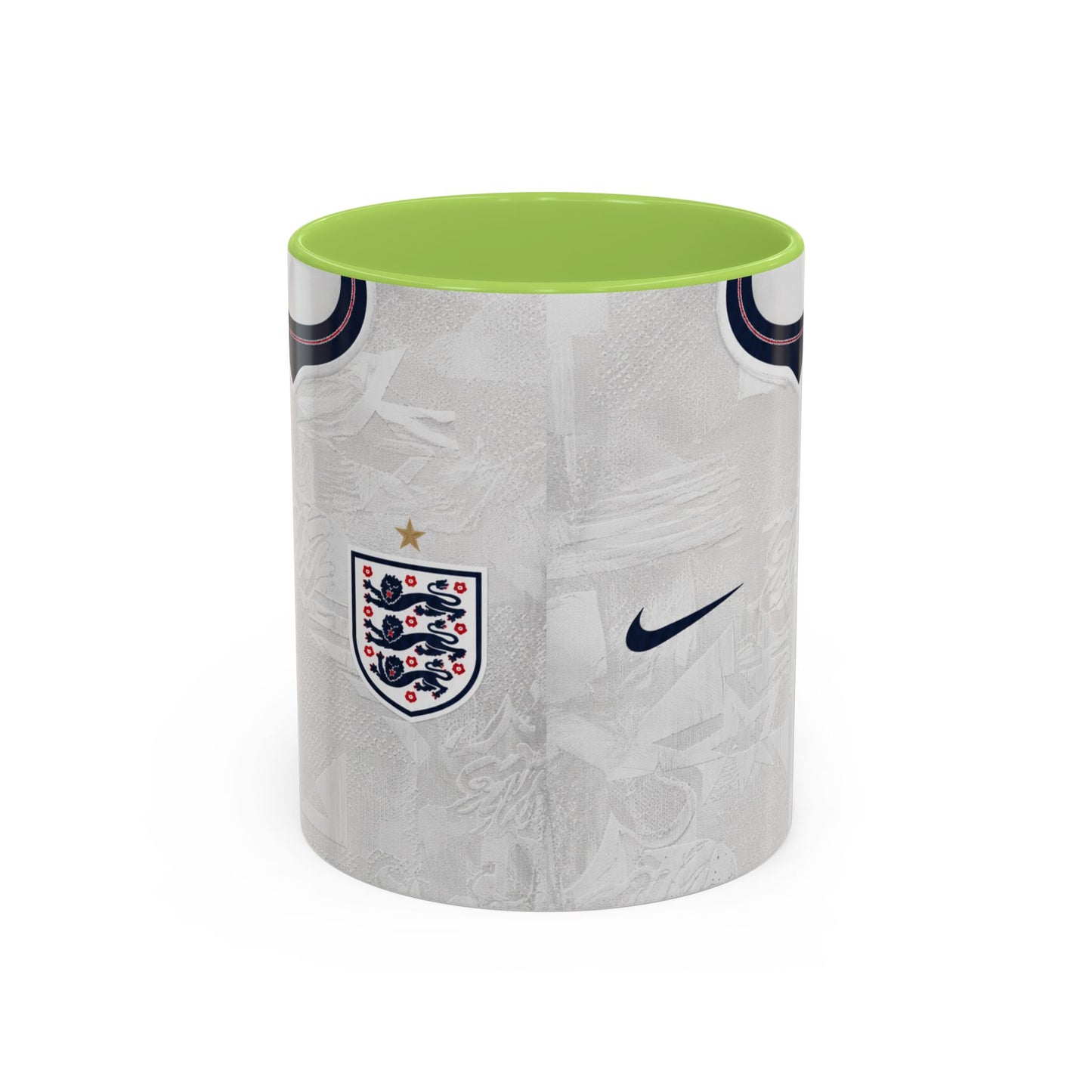 England 2026 World Cup Shirt Accent Coffee Mug (11, 15oz)