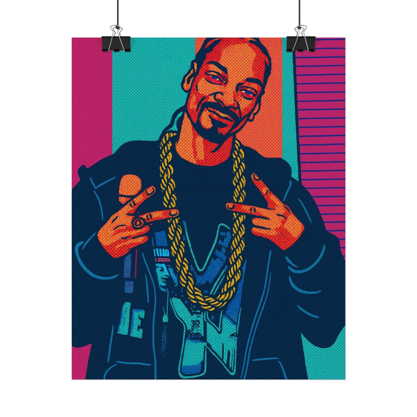 Snoop Dogg Pop Art Poster