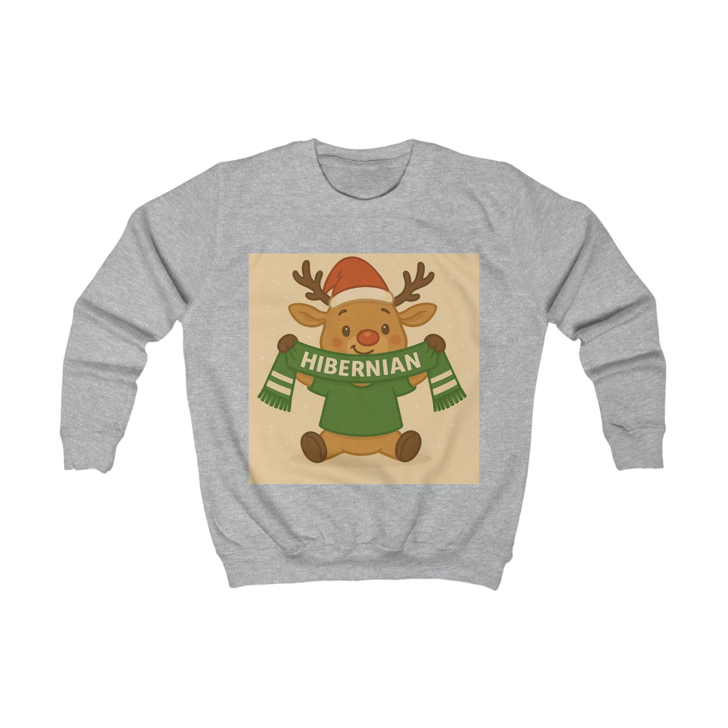Children’s Hibernian Reindeer Christmas Jumper