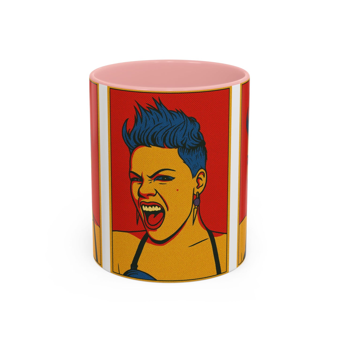 Pink Pop Art Mug