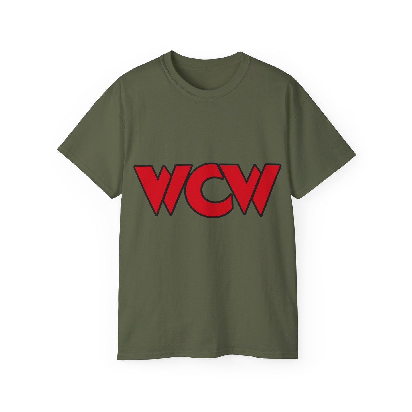 WCW Logo Red Unisex Ultra Cotton Tee