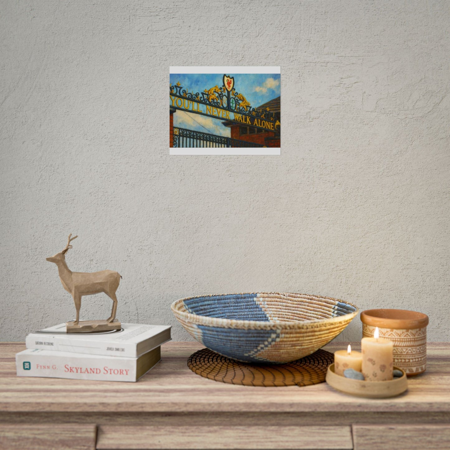 Liverpool FC Shankly Gates Art Poster