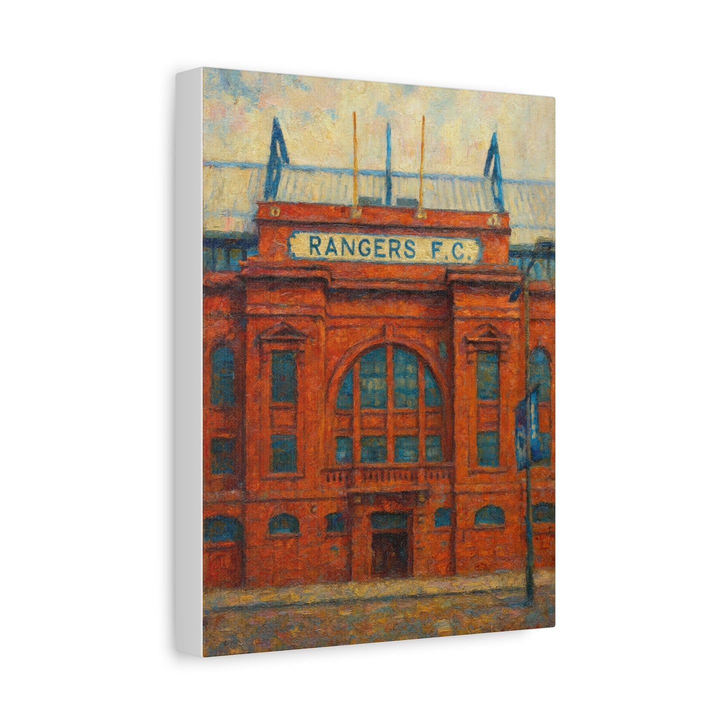 Ibrox Stadium Rangers FC Canvas Wall Art
