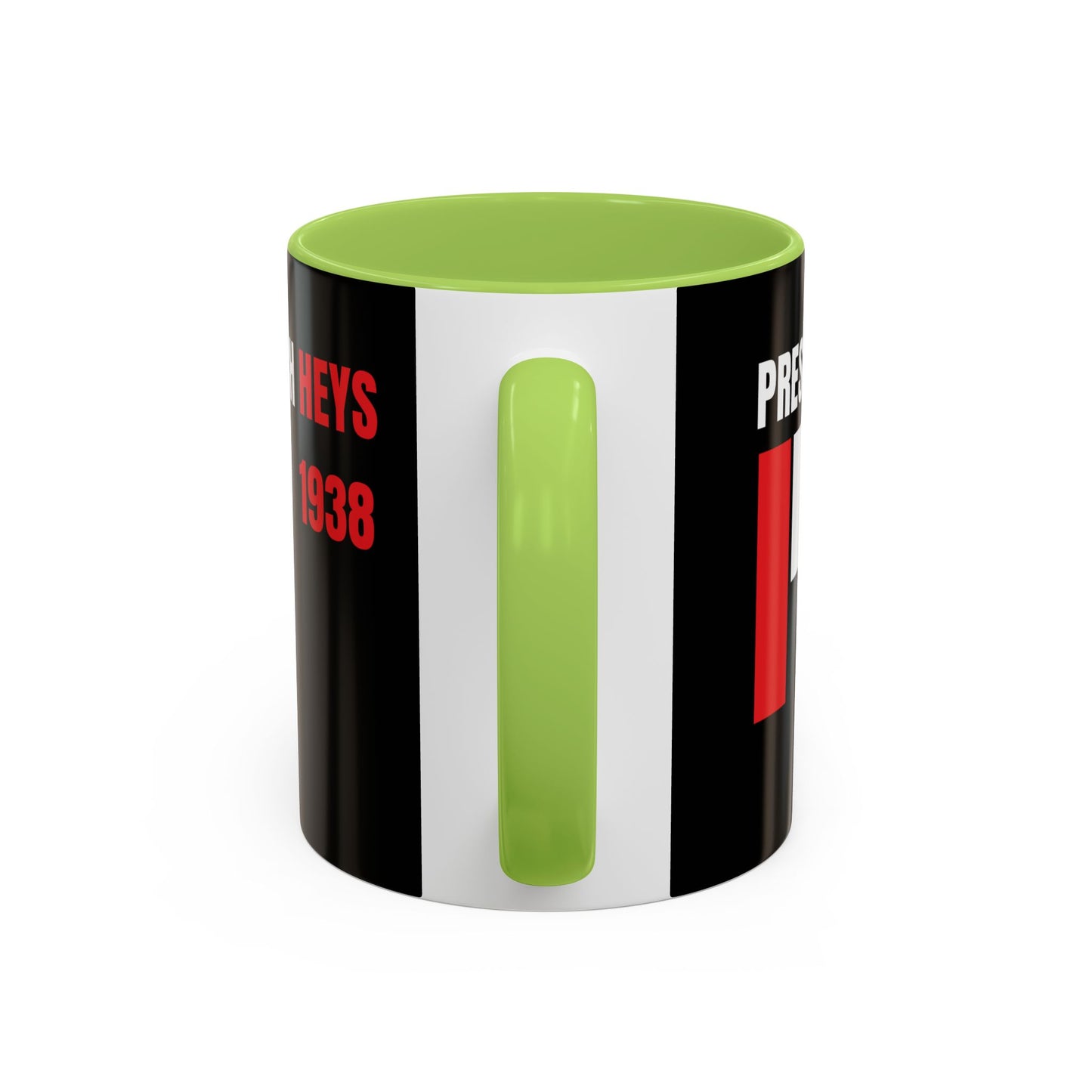 Prestwich Heys Stripes Accent Coffee Mug (11, 15oz)