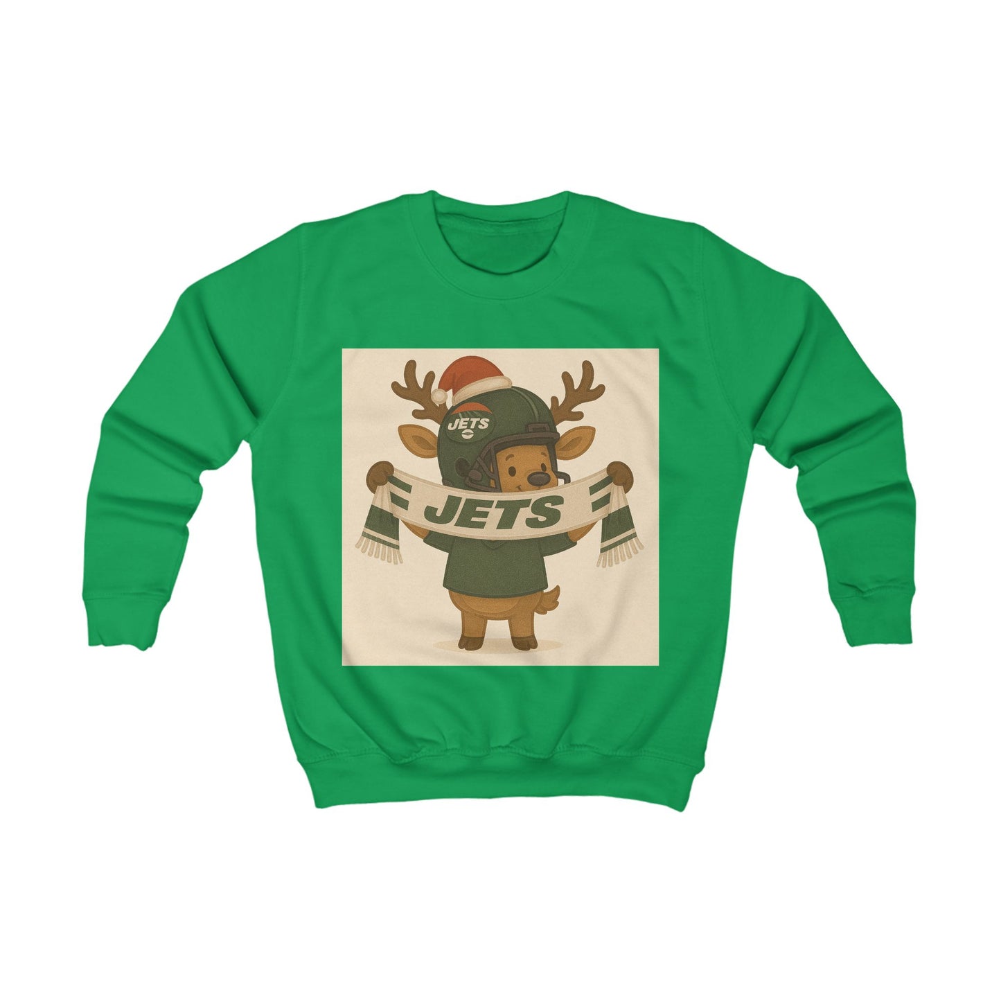 Children’s New York Jets Christmas Jumper