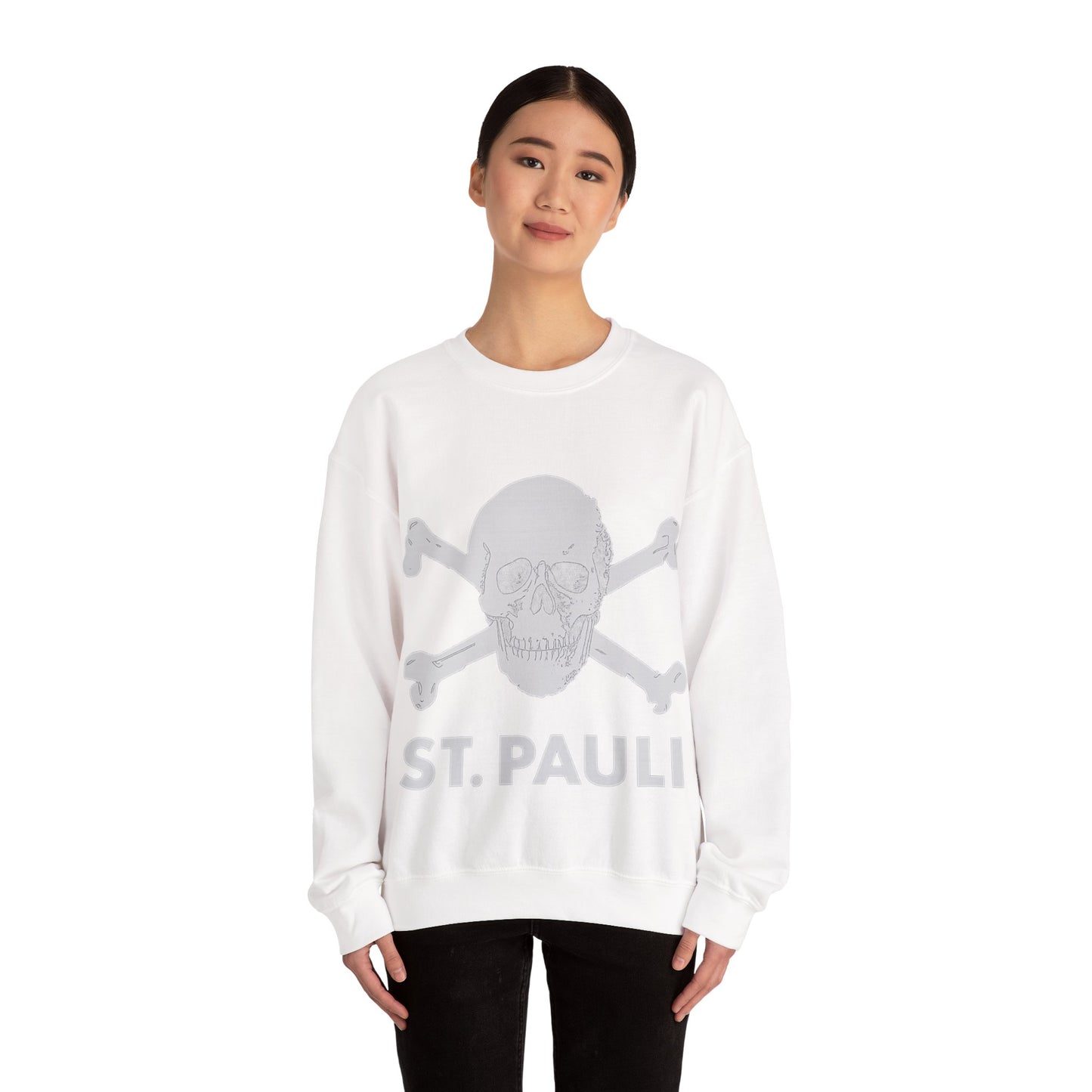 St. Pauli Skull & Crossbones Crewneck Sweatshirt