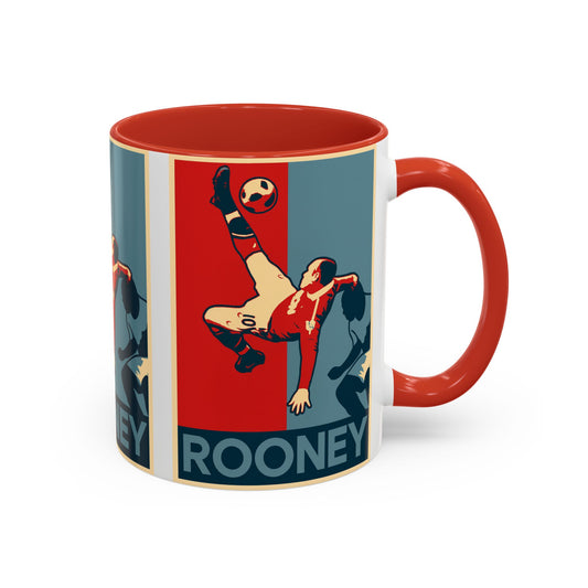 Wayne Rooney Over Head Kick Goal Mug