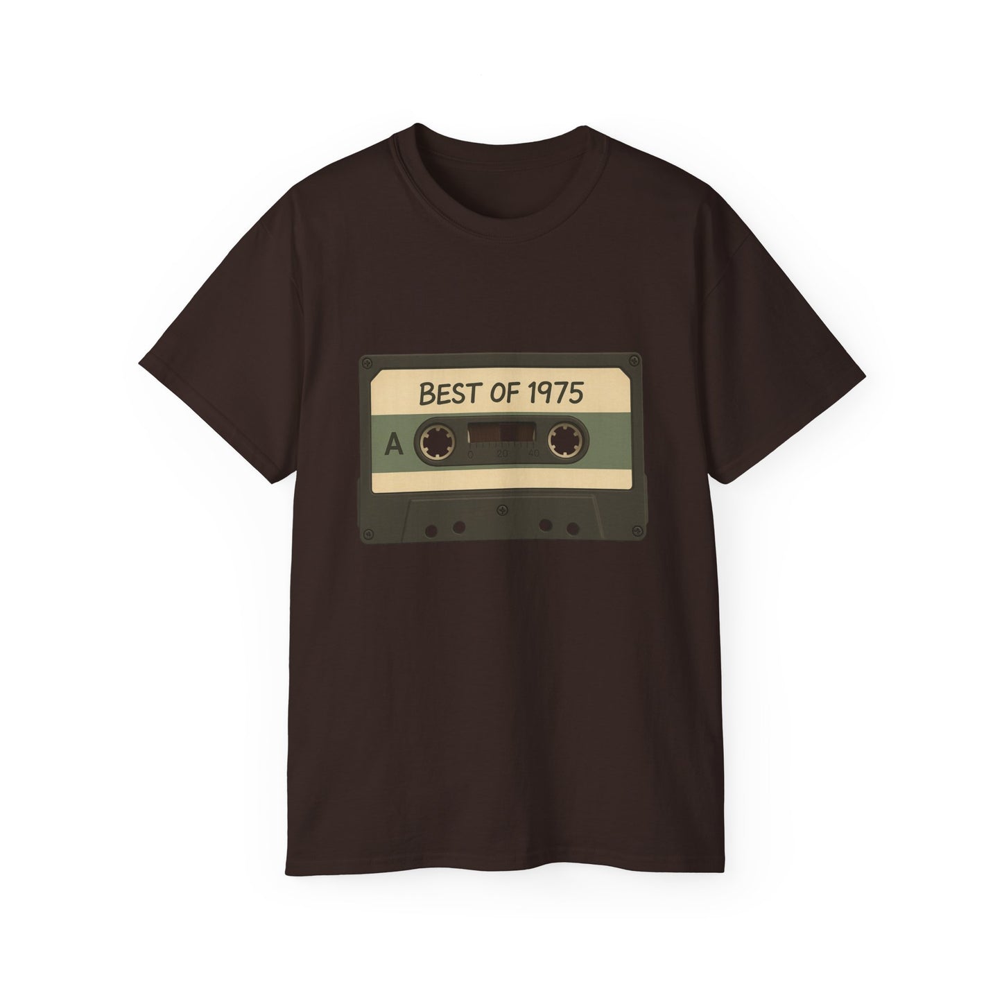 Retro Cassette Tape Best of 1975 T-Shirt