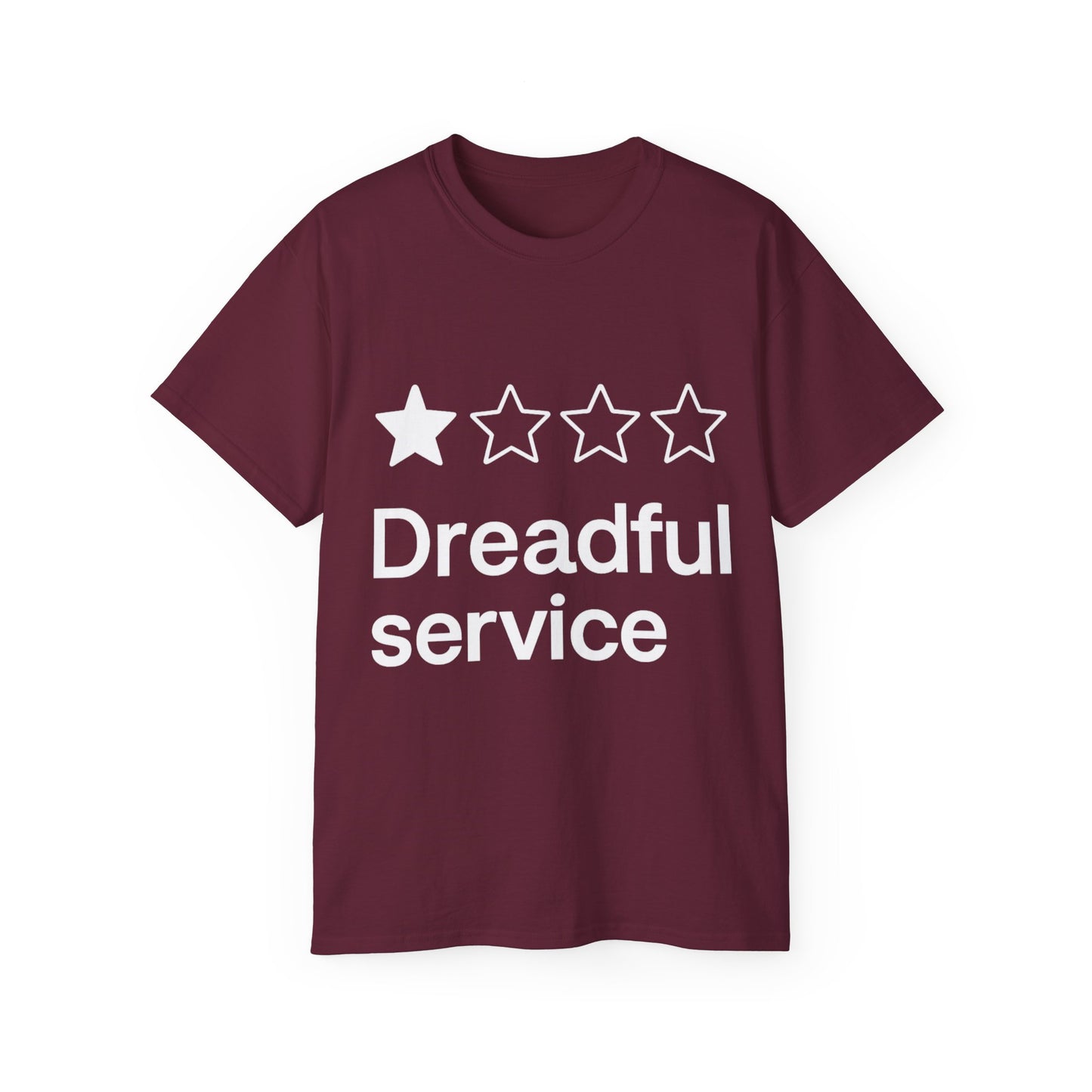 One Star Dreadful Service T-Shirt